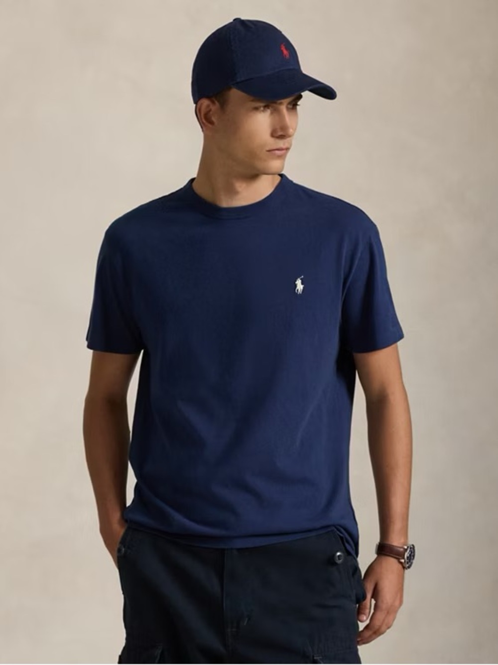 Polo Ralph Lauren Custom Fit Crewneck Short Sleeve Tee